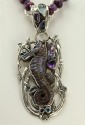 ECHO OF THE DREAMER Boulder Opal Seahorse Statement Necklace--ORIGINALLY $1196.00--NOW 25% OFF