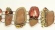 Brazilian Agate Drusy Large Statement Bracelet