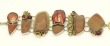 Brazilian Agate Drusy Large Statement Bracelet