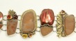 Brazilian Agate Drusy Large Statement Bracelet