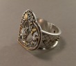 Mars & Valentine Burning Heart Ring