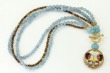 Hand-Made Porcelain Butterfly Pendant 