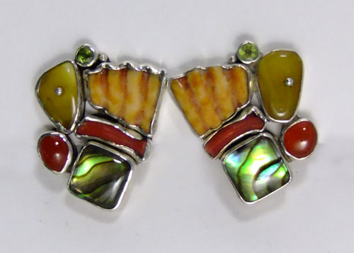 Calypso Clip Earrings