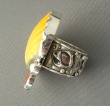 Echo of the Dreamer Calypso Ring with Shell  Size 7.5