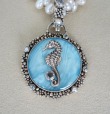 Mars & Valentine Isle of Capri Seahorse Necklace
