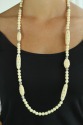 Hand Carved Bone Necklace