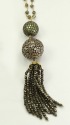 Chalco Pyrite Pendant Necklace