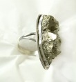 Chalco Pyrite Statement Ring