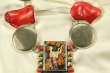 Russian Hand Painting on Chalcopyrite Statement Collar