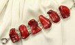 Russian Hand Painting on Chalcopyrite Statement Collar