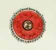 Hand Carved Cinnabar Ring