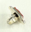 Amy Kahn Russell Cobalto Calcite & Opal Statement Ring