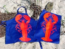 Lobster Apron+Tea Towel