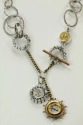 Antique Victorian Compass Fob Necklace