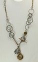 Antique Victorian Compass Fob Necklace