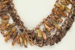 Copper Pearl Multi-Strand Necklace
