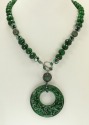 Jade & Crystal Necklace