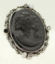 MARS & VALENTINE Double Cameo Collar--ORIGINALLY $996.00