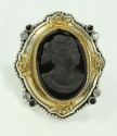 MARS & VALENTINE Double Cameo Collar--ORIGINALLY $996.00