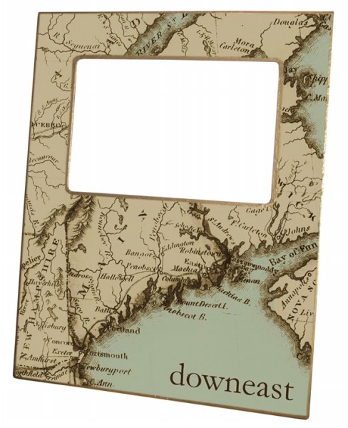 Downeast Decoupage Picture Frame