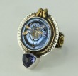 Czech Glass Dragonfly Ring