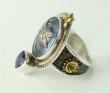 Czech Glass Dragonfly Ring