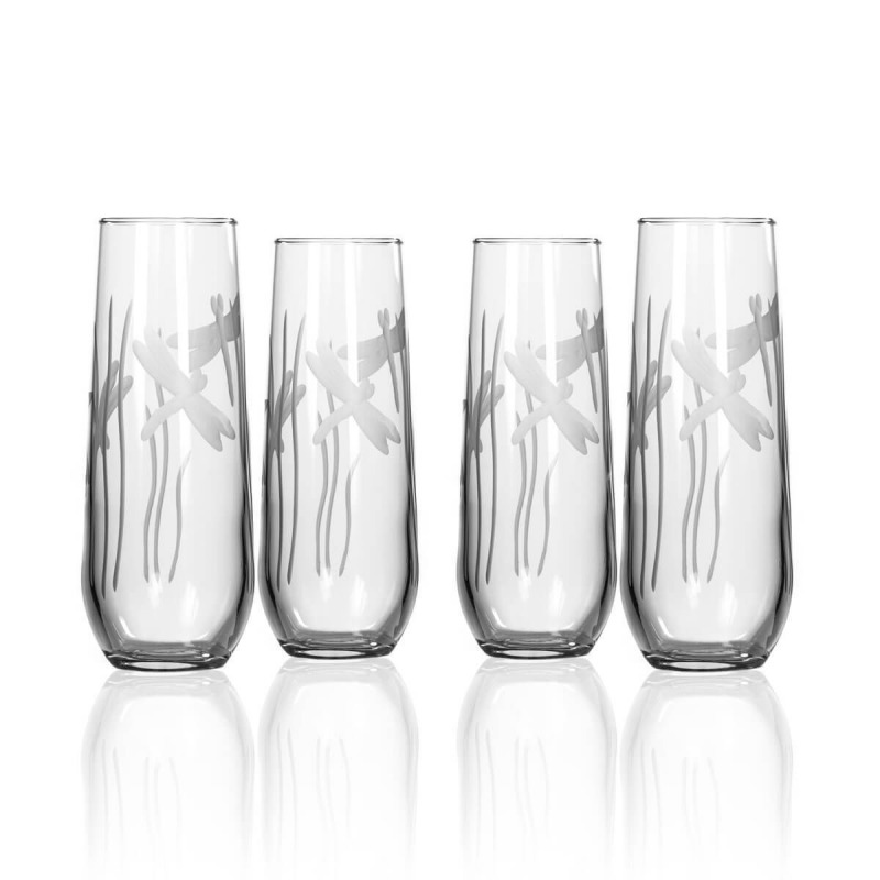 Rolf Dragonfly 8.5 oz Stemless Flute