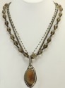 ECHO OF THE DREAMER Drusy & Opal Necklace--ORIGINALLY $760.00--NOW 25% OFF