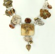 Porcelain & Drusy Statement Necklace