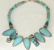Agate & Drusy Statement Collar