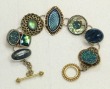 Dumortierite Clip Earrings