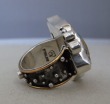 Mars & Valentine Enamel Fish Ring with Gemstones