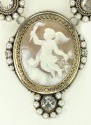 Mars & Valentine Victorian Era Cameo Statement Collar