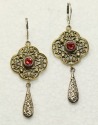 Mars & Valentine Filigree Bracelet with Pink Drusy--COORDINATING EARRINGS AVAILABLE