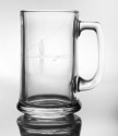 Rolf Etched Fly Fishing 16 oz. Beer Mug