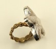 Fossilized Coral Starfish Ring
