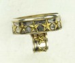 Very Large Antique Free-Floating Compass Ring