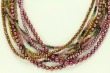 Multi-Strand Tourmaline & Fresh Water Pearl Necklace