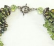 Peridot & Fresh Water Pearl Multistrand Necklace