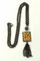 Butterfly Garden Tassel Necklace
