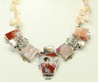 Mars & Valentine Vintage Geisha Tile Statement Collar