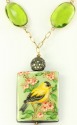 Amy Kahn Russell Goldfinch on Cherry Blossom Branch