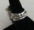 Mars & Valentine Green Dahlia Ring