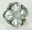 Language of Flowers Pansy Ring