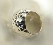 Hammered Sterling Silver Dome Ring--CLICK TO SEE ADDITIONAL VIEWS