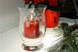 Rolf Icy Pine Candle Hurricane Shade