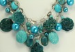Asian Inspired Jade & Turquoise Necklace