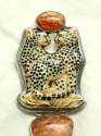 Fossilized Mammoth Ivory Pin-Pendant