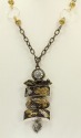 Japanese Sword Elements Pendant Necklace