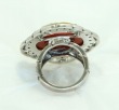 Mother of Pearl & Jasper Fish Ring